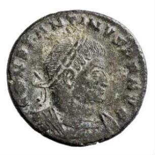Münze, Follis, Aes 3, 316 n. Chr.