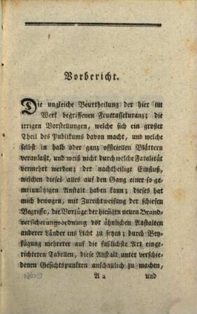 Die Feuer-Assekuranz für Baiern : Mit erläuternden Tabellen