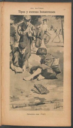 Tipos y escenas bonaerenses : Del nataural