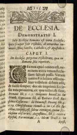 1-16, Caput I. - II.
