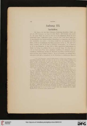 Anhang III: Inschriften
