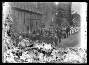 Fahnenweihe Männergesangverein Hundheim - Festumzug