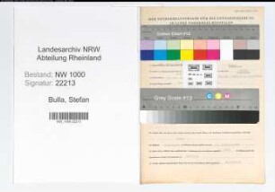 Entnazifizierung Stefan Bulla, geb. 14.05.1889 (Direktor)