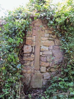 Fischbachs-Kreuz (Wegekreuz); Rüdesheim, Bischofsberg