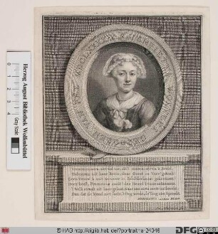 Bildnis Henrietta Wolters, geb. van Pee