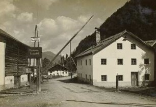 Längenfeld (Österreich). Straßenbild