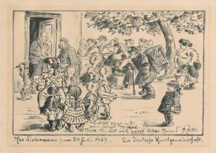 "Max Liebermann zum 20. Juli 1927"