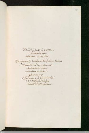 Necrologium Universale Benedictinum