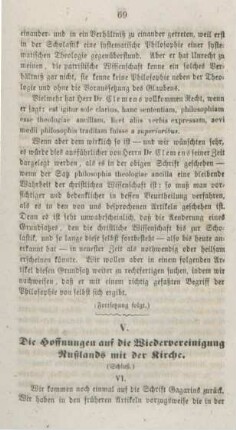 69-80 Die Hoffnungen auf die Wiedervereinigung Rußlands mit der Kirche : Schluß