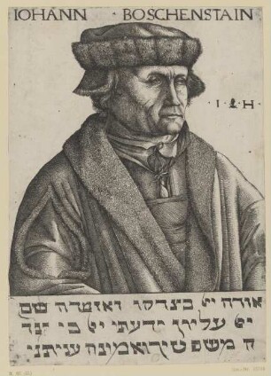 Bildnis des Iohann Boschenstain