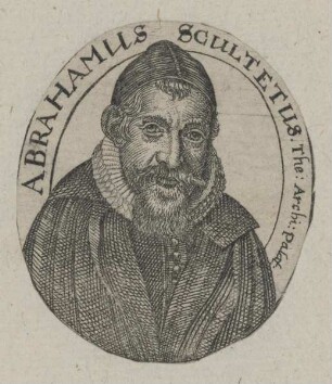 Bildnis des Abrahamus Scultetus