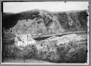 Blick auf den Stollen bei Saalfeld