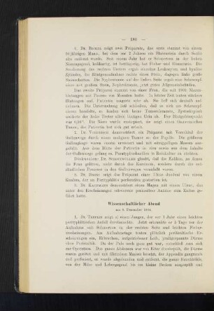 Wissenschaftlicher Abend am 8. Dezember 1904.