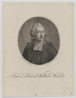 Bildnis des Johann Fridrich Willhelm Herbst