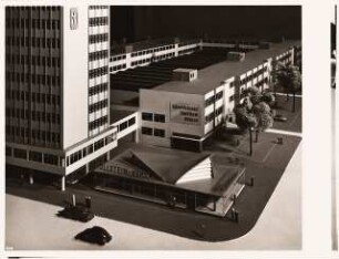 Graphisches Zentrum II, Berlin: Modellansicht