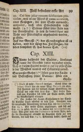 99-104, Cap. XIII