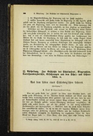 Aus dem Leben eines Schleswig'schen Lehrers : (Fortsetzung)