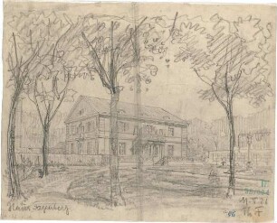 Fischer, Theodor; München, Arcisstr. 20; Haus Jagenberg - Perspektive
