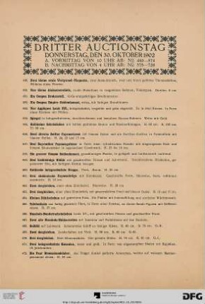 A. Vormittag von 10 Uhr ab (Nr. 449-574)