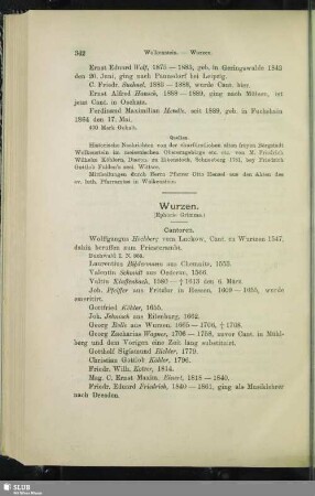 Wurzen (Ephorie Grimma)