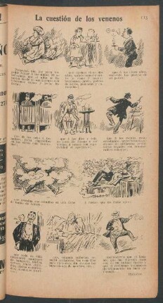 La cuestión de los venenos - [Cómic]
