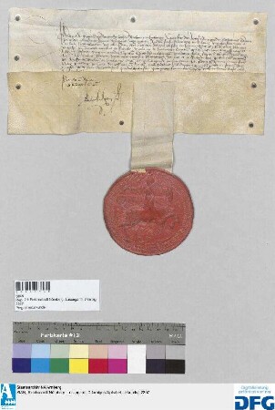 Herzog Philipp von Burgund empfängt von der Stadt Nürnberg das jährlich von dieser zu reichende Jus und garantiert den Fortbestand der alten Handelsprivilegien der Nürnberger.
