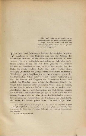 Beiträge zur Geschichte der dekorativen Skulptur in den Niederlanden während der ersten Hälfte des XVI. Jahrhunderts