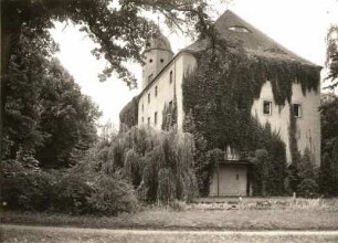 Zschorna. Wasserschloss (1537). Ansicht von Osten