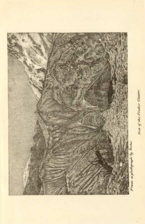 Foot of the Pindar Glacier