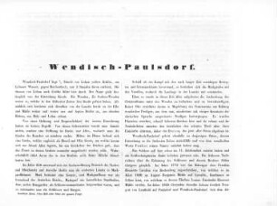 Wendisch Paulsdorf