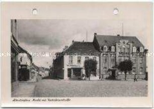Altentreptow, Markt mit Unterbaustraße