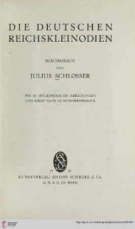 Die deutschen Reichskleinodien
