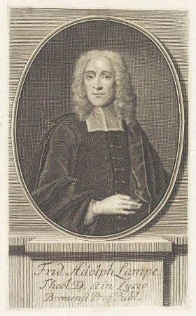 Bildnis des Frid. Adolph Lampe