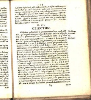 Th. VII. Objectum.