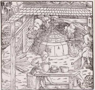 Agricola, Hüttenwesen, 1556