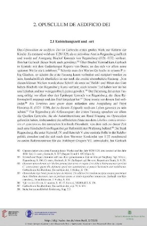 2.1 Entstehungszeit und -ort