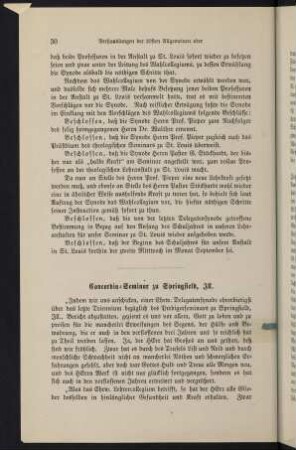 30-33, Concordia-Seminar zu Springfield, Ill.