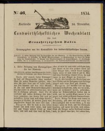 No 46. 14. November. 1834