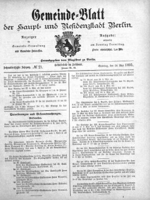 1895,21: No. 21, 26. Mai 1895