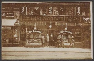 Ansichtskarte Kaffeerösterei Otto Schoening, Oranienstraße