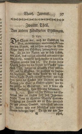Zweiter Theil. Von ander Fabelhaften Erzelungen.