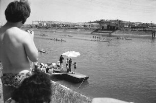 Baden-Württembergische Kanu-Regatta, ausgerichtet vom Kanu-, Segel- und Skiklub Rheinbrüder Karlsruhe e.V. anlässlich seines 50jährigen Bestehens