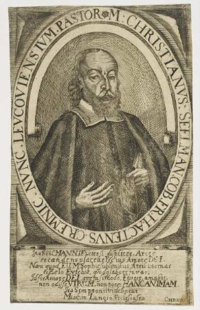 Bildnis des Christianvs Seelman