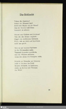 Die Schlacht