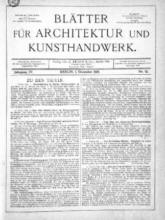 No 12, 1. Dezember 1891