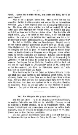VIII. Die Wurzeln des großen Bauernkrieges