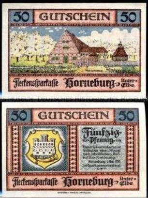 Horneburg 50 Pfennig, Notgeldserie