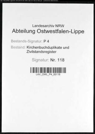Kirchenbuchduplikat der katholischen Gemeinde Hemmerde (T 1815-1817, T 1819-1833, GHT 1840-1849). (Gemeinde: Hemmerde, katholische Gemeinde)
