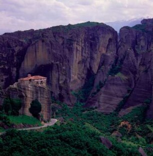 Metéora. Kloster Rousánou