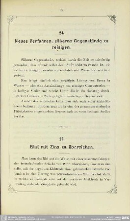 25. Blei mit Zinn überziehen
